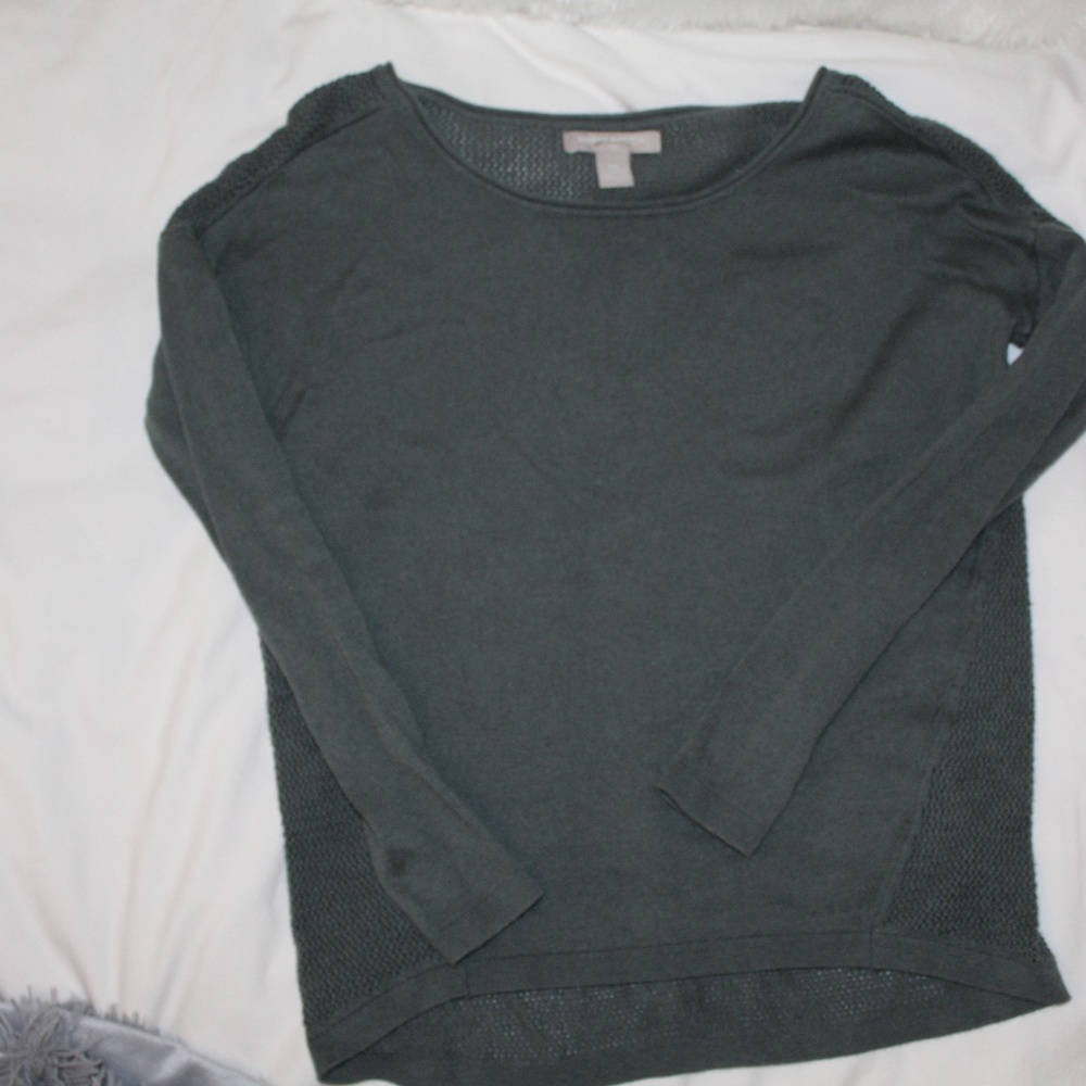 Green Banana Republic Long Sleeve Sweater